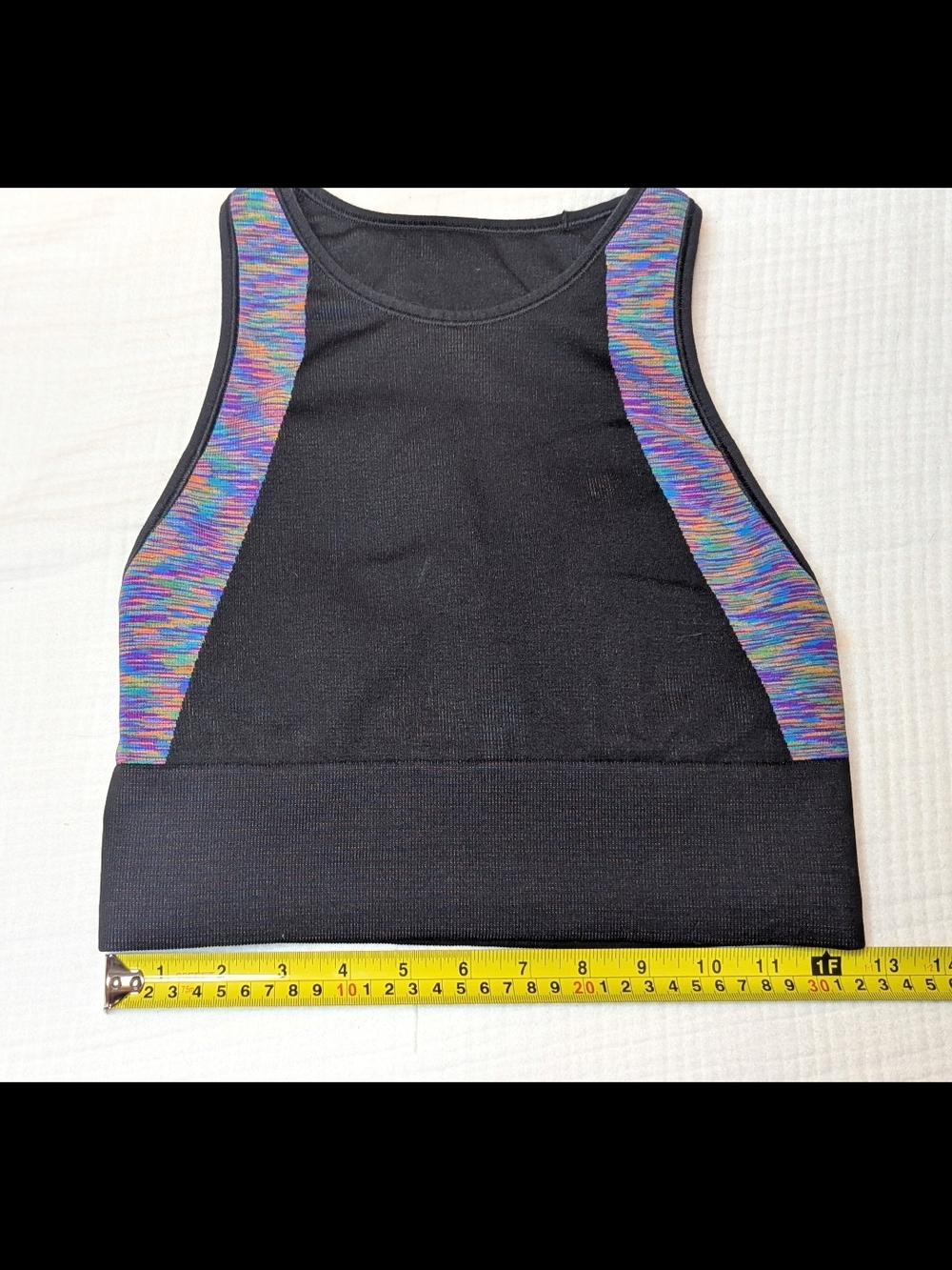 Lululemon Love Revealed Bra Black & Rainbow
